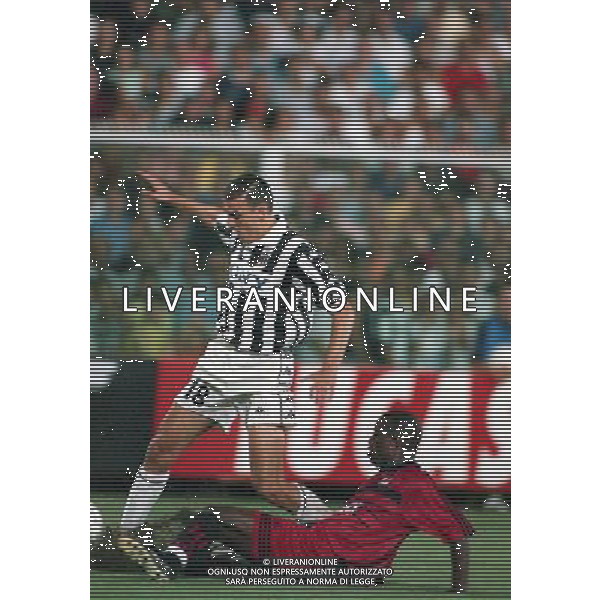 CESENA 01-08-1999 COPPA INTERTOTO JUVENTUS RENNES NELLA FOTO DARKO KOVACEVIC AG ALDO LIVERANI SAS