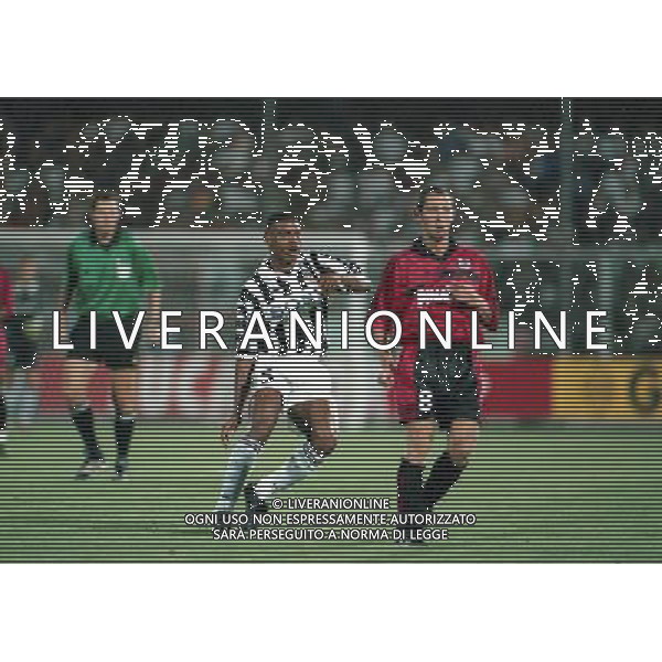 CESENA 01-08-1999 COPPA INTERTOTO JUVENTUS RENNES NELLA FOTO SUNDAY OLISEH AG ALDO LIVERANI SAS
