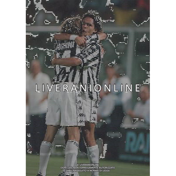 CESENA 01-08-1999 COPPA INTERTOTO JUVENTUS RENNES NELLA FOTO FILIPPO INZAGHI E JONATHAN BACHINI AG ALDO LIVERANI SAS