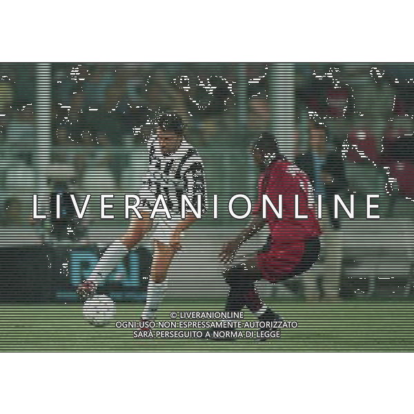 CESENA 01-08-1999 COPPA INTERTOTO JUVENTUS RENNES NELLA FOTO ALESSANDRO DEL PIERO AG ALDO LIVERANI SAS