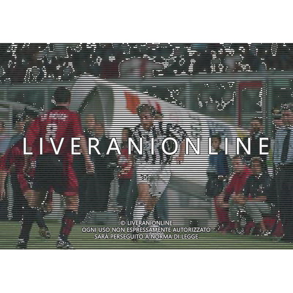 CESENA 01-08-1999 COPPA INTERTOTO JUVENTUS RENNES NELLA FOTO JONATHAN BACHINI AG ALDO LIVERANI SAS