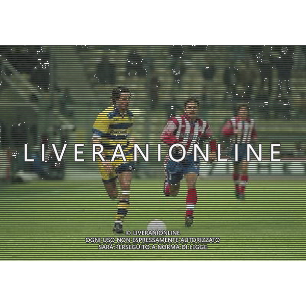 20-04-1999 PARMA ATLETICO MADRID SEMIFINALE DI COPPA UEFA NELLA FOTO DINO BAGGIO AG ALDO LIVERANI SAS