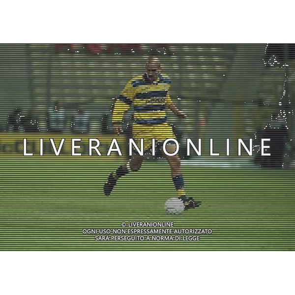 20-04-1999 PARMA ATLETICO MADRID SEMIFINALE DI COPPA UEFA NELLA FOTO JUAN SEBASTIAN VERON AG ALDO LIVERANI SAS