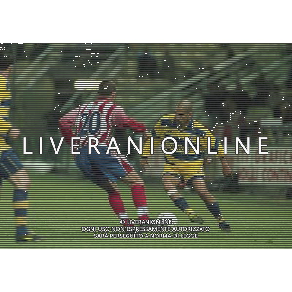 20-04-1999 PARMA ATLETICO MADRID SEMIFINALE DI COPPA UEFA NELLA FOTO JUAN SEBASTIAN VERON AG ALDO LIVERANI SAS
