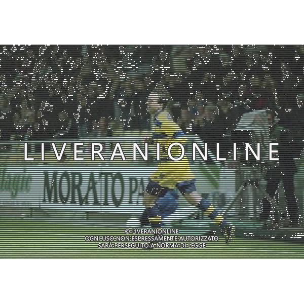 20-04-1999 PARMA ATLETICO MADRID SEMIFINALE DI COPPA UEFA NELLA FOTO ABBRACCI PARMA ABEL BALBO AG ALDO LIVERANI SAS