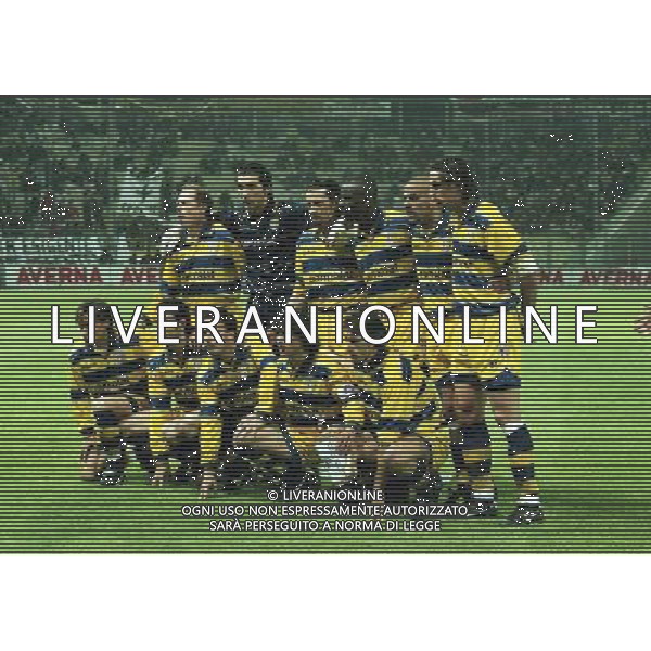 20-04-1999 PARMA ATLETICO MADRID SEMIFINALE DI COPPA UEFA NELLA FOTO FORMAZIONE PARMA AG ALDO LIVERANI SAS