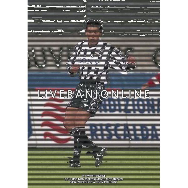 JUVENTUS LEVSKI SOFIA 04-11-1999 COPPA UEFA NELLA FOTO DANIEL FONSECA AG ALDO LIVERANI SAS