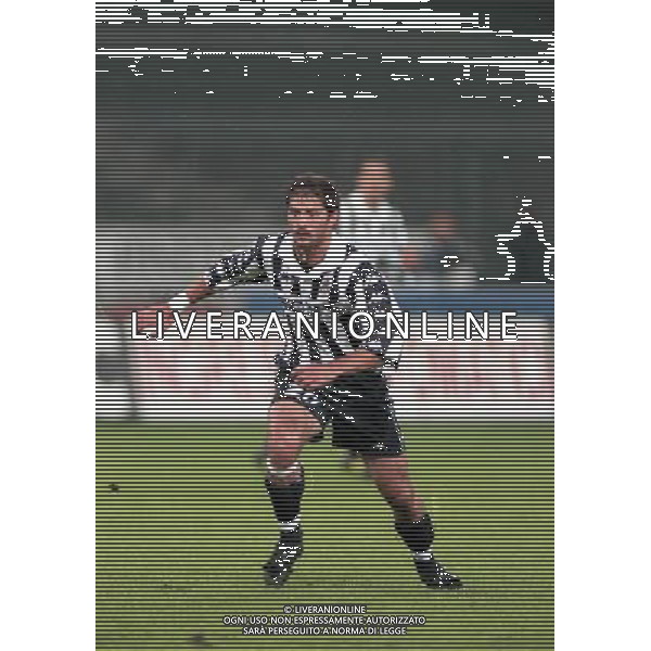 JUVENTUS LEVSKI SOFIA 04-11-1999 COPPA UEFA NELLA FOTO ALESSIO TACCHINARDI AG ALDO LIVERANI SAS