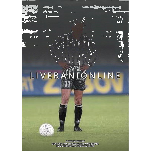 JUVENTUS LEVSKI SOFIA 04-11-1999 COPPA UEFA NELLA FOTO DANIEL FONSECA AG ALDO LIVERANI SAS