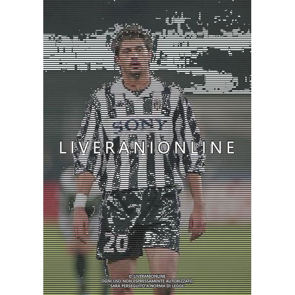 JUVENTUS LEVSKI SOFIA 04-11-1999 COPPA UEFA NELLA FOTO ALESSIO TACCHINARDI AG ALDO LIVERANI SAS