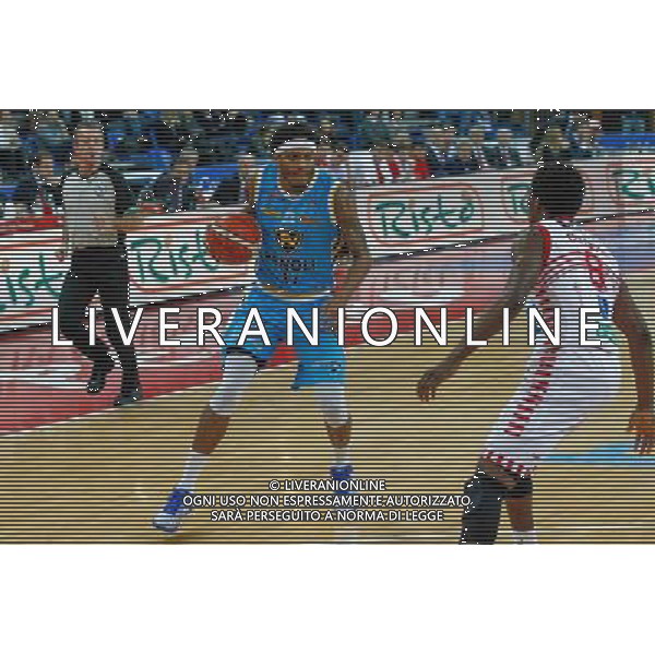 Lega Basket serie A, Consultinvest Pesaro vs Vanoli Cremona, 30/11/2015, nella foto washington Deron, ©CLAUDIO ZAMAGNI/AGENZIA ALDO LIVERANI