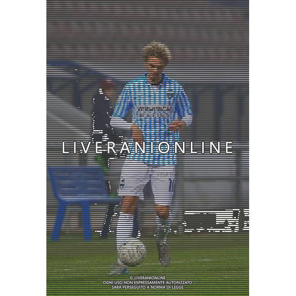 SPAL CALCIO 2015-2016 NELLA FOTO CAPEZZANI LORENZO AG ALDO LIVERANI SAS