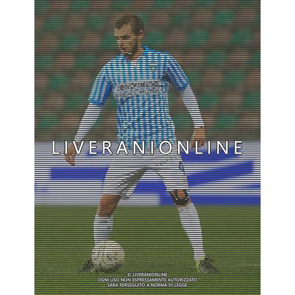 SPAL CALCIO 2015-2016 NELLA FOTO DE VITIS ALESSANDRO AG ALDO LIVERANI SAS