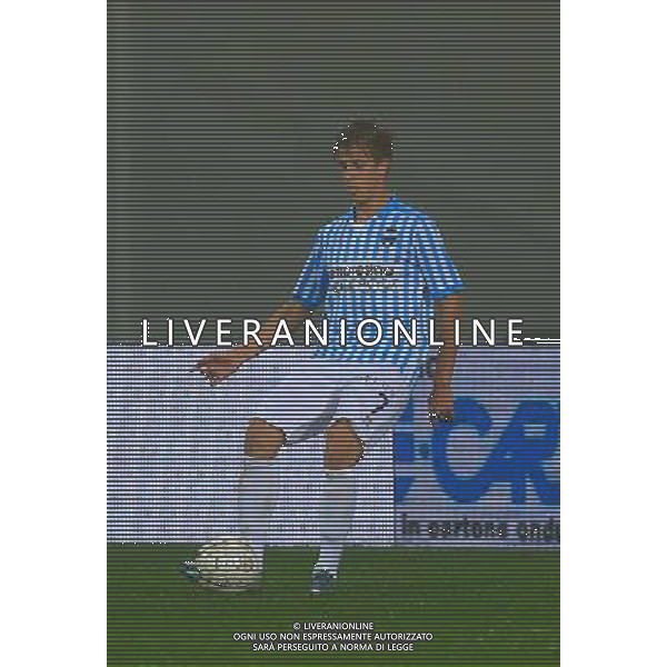 SPAL CALCIO 2015-2016 NELLA FOTO POSOCCO FRANCESCO AG ALDO LIVERANI SAS