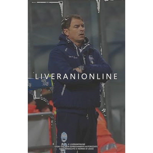 SPAL CALCIO 2015-2016 NELLA FOTO LEONARDO SEMPLICI ALLENATORE SPAL AG ALDO LIVERANI SAS