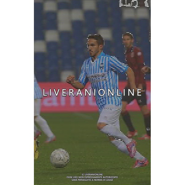 SPAL CALCIO 2015-2016 NELLA FOTO SPIGHI MIRKO AG ALDO LIVERANI SAS