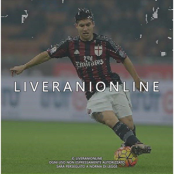 Coppa Italia TIM Cup 2015/2016 Quarto Turno Elimimatorio Milano - 01.12.2015 Milan-Crotone Nella Foto:jose\' mauri /Ph.Vitez-Ag. Aldo Liverani