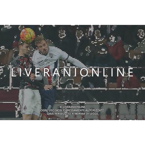 Coppa Italia TIM Cup 2015/2016 Quarto Turno Elimimatorio Milano - 01.12.2015 Milan-Crotone Nella Foto:de sciglio-balasa /Ph.Vitez-Ag. Aldo Liverani