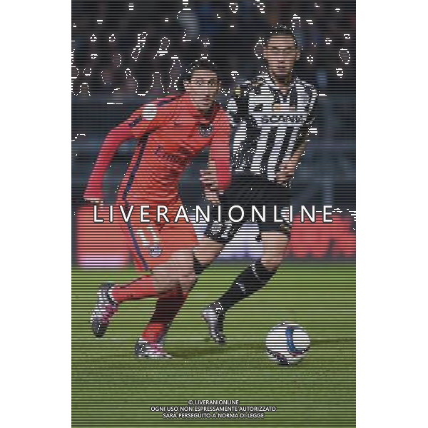 Angel DI MARIA - 01.12.2015 - Angers / PSG - 16eme journee Ligue 1 Photo : Nolwenn Le Gouic / Icon Sport AG ALDO LIVERANI SAS ONLY ITALY