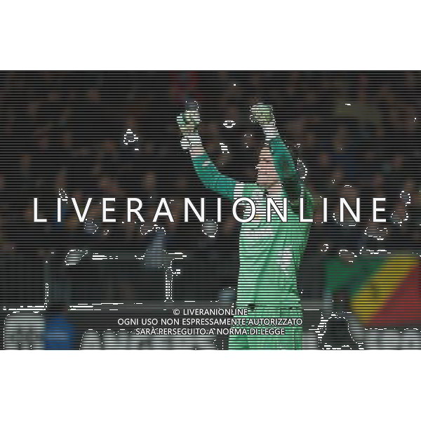 joie Ludovic BUTELLE - 01.12.2015 - Angers / PSG - 16eme journee Ligue 1 Photo : Nolwenn Le Gouic / Icon Sport AG ALDO LIVERANI SAS ONLY ITALY