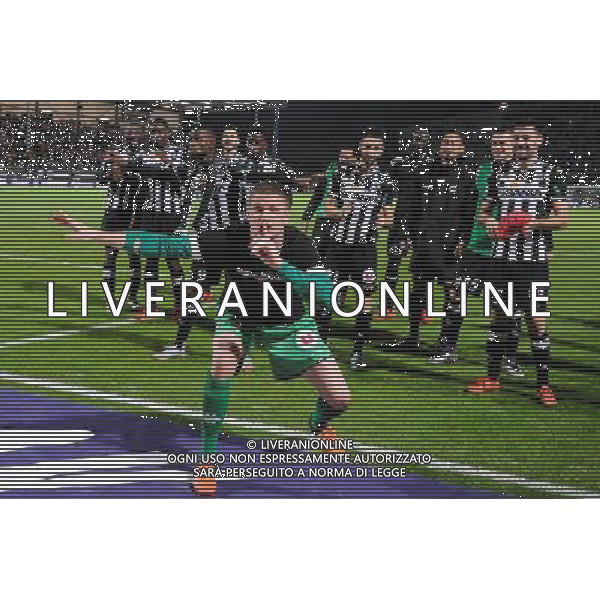 joie Ludovic BUTELLE - groupe Angers - 01.12.2015 - Angers / PSG - 16eme journee Ligue 1 Photo : Nolwenn Le Gouic / Icon Sport AG ALDO LIVERANI SAS ONLY ITALY