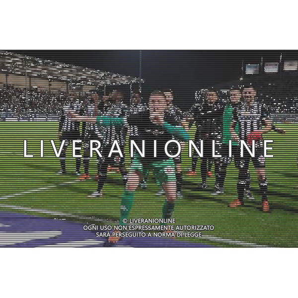 joie Ludovic BUTELLE - groupe Angers - 01.12.2015 - Angers / PSG - 16eme journee Ligue 1 Photo : Nolwenn Le Gouic / Icon Sport AG ALDO LIVERANI SAS ONLY ITALY