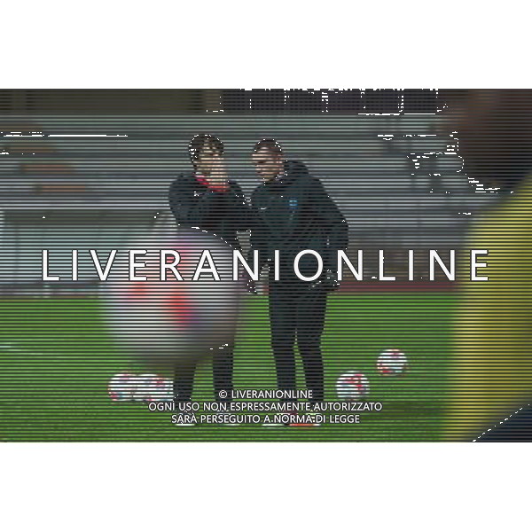 Jean Luc Vasseur / Sebastien Gondouin - 30.11.2015 - Presentation du nouvel entraineur du Paris FC - Entrainement Photo : Anthony Dibon / Icon Sport AG ALDO LIVERANI SAS ONLY ITALY