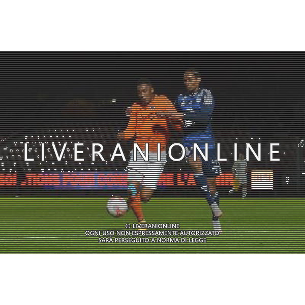 Edward Socrier / Herelle Christophe - 01.12.2015 - Creteil / Paris FC - 17eme journee de Ligue 2 Photo : Anthony Dibon / Icon Sport AG ALDO LIVERANI SAS ONLY ITALY