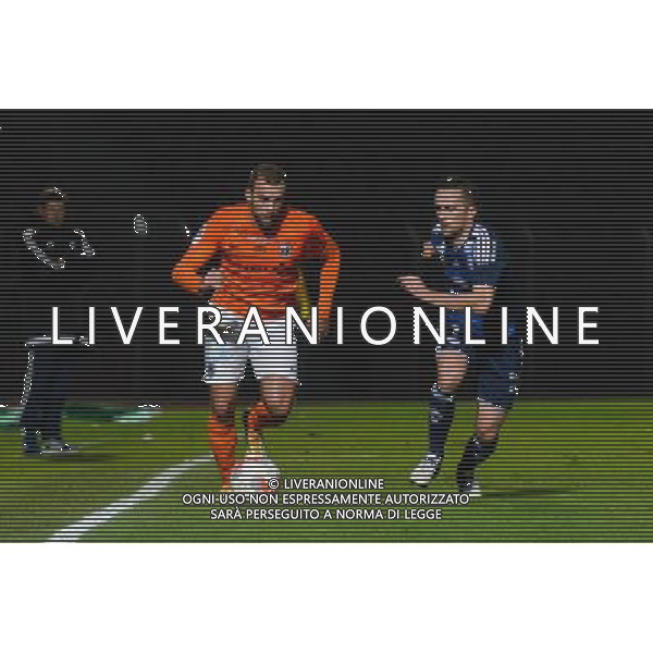 Sebastien Cantini / Mathieu Lafon - 01.12.2015 - Creteil / Paris FC - 17eme journee de Ligue 2 Photo : Anthony Dibon / Icon Sport AG ALDO LIVERANI SAS ONLY ITALY
