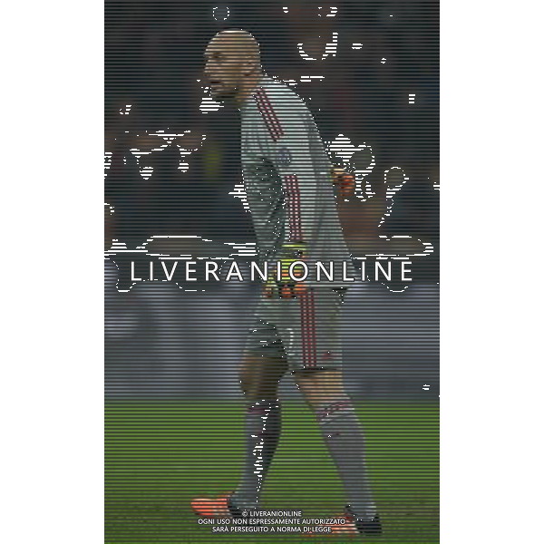 Coppa Italia TIM Cup 2015/2016 Quarto Turno Elimimatorio Milano - 01.12.2015 Milan-Crotone Nella Foto:Abbiati Christian /Ph.Vitez-Ag. Aldo Liverani