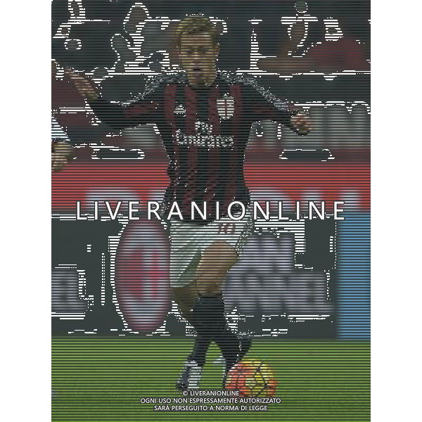 Coppa Italia TIM Cup 2015/2016 Quarto Turno Elimimatorio Milano - 01.12.2015 Milan-Crotone Nella Foto:Keisuke Honda /Ph.Vitez-Ag. Aldo Liverani