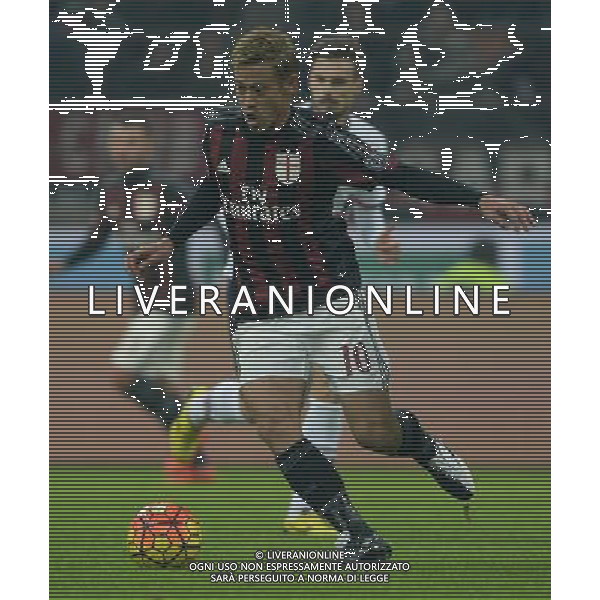 Coppa Italia TIM Cup 2015/2016 Quarto Turno Elimimatorio Milano - 01.12.2015 Milan-Crotone Nella Foto:Keisuke Honda /Ph.Vitez-Ag. Aldo Liverani