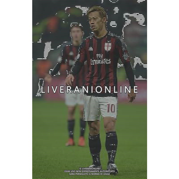 Coppa Italia TIM Cup 2015/2016 Quarto Turno Elimimatorio Milano - 01.12.2015 Milan-Crotone Nella Foto:Keisuke Honda /Ph.Vitez-Ag. Aldo Liverani