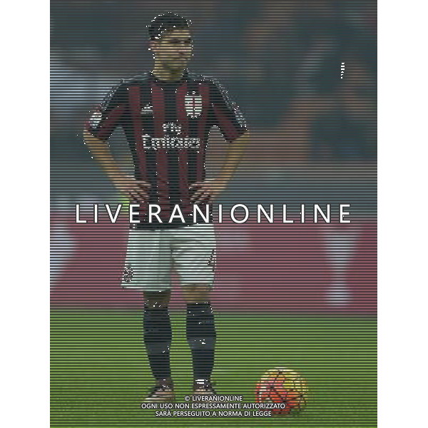 Coppa Italia TIM Cup 2015/2016 Quarto Turno Elimimatorio Milano - 01.12.2015 Milan-Crotone Nella Foto:Jose\' Mauri /Ph.Vitez-Ag. Aldo Liverani