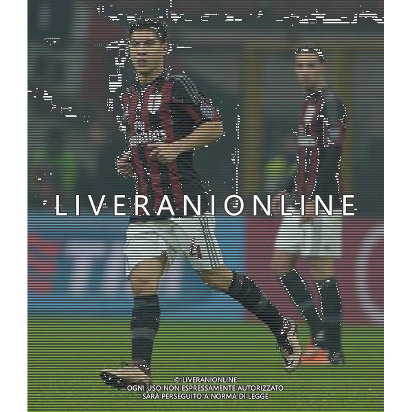 Coppa Italia TIM Cup 2015/2016 Quarto Turno Elimimatorio Milano - 01.12.2015 Milan-Crotone Nella Foto:Jose\' Mauri /Ph.Vitez-Ag. Aldo Liverani