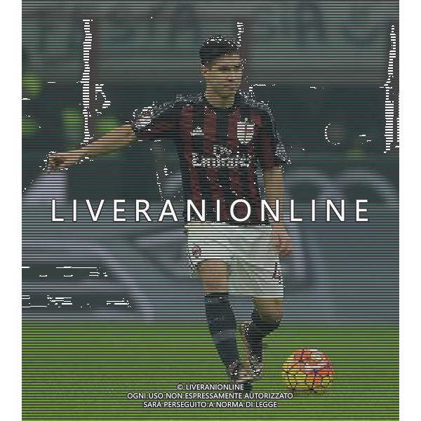 Coppa Italia TIM Cup 2015/2016 Quarto Turno Elimimatorio Milano - 01.12.2015 Milan-Crotone Nella Foto:Jose\' Mauri /Ph.Vitez-Ag. Aldo Liverani