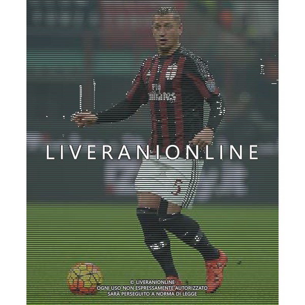 Coppa Italia TIM Cup 2015/2016 Quarto Turno Elimimatorio Milano - 01.12.2015 Milan-Crotone Nella Foto:Philippe Mexes /Ph.Vitez-Ag. Aldo Liverani