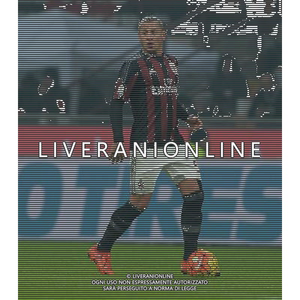 Coppa Italia TIM Cup 2015/2016 Quarto Turno Elimimatorio Milano - 01.12.2015 Milan-Crotone Nella Foto:Philippe Mexes /Ph.Vitez-Ag. Aldo Liverani