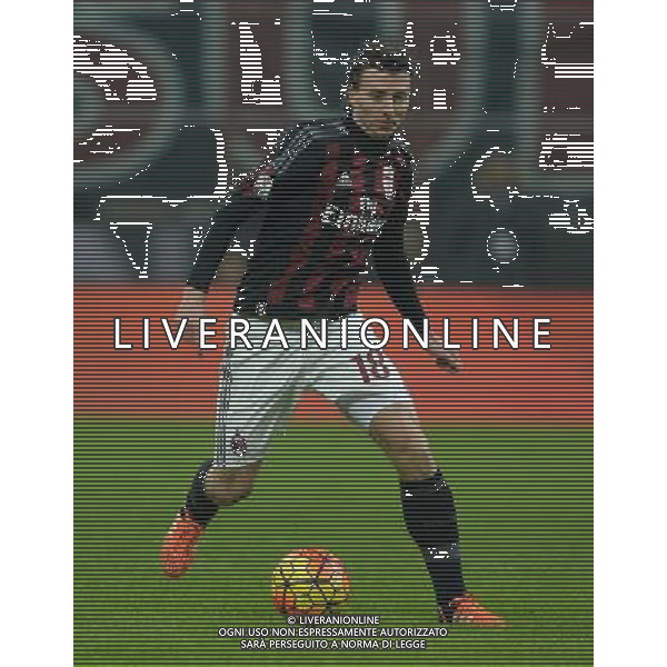 Coppa Italia TIM Cup 2015/2016 Quarto Turno Elimimatorio Milano - 01.12.2015 Milan-Crotone Nella Foto:Riccardo Montolivo /Ph.Vitez-Ag. Aldo Liverani