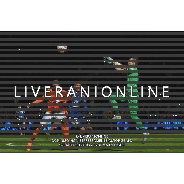 Herve Lybohy / Faneva Ima Andriatsima / Alexis Thebaux - 01.12.2015 - Creteil / Paris FC - 17eme journee de Ligue 2 Photo : Anthony Dibon / Icon Sport AG ALDO LIVERANI SAS ONLY ITALY