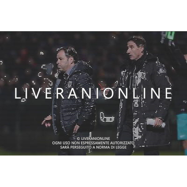 Stephane MOULIN / Serge LE DIZET - 01.12.2015 - Angers / PSG - 16eme journee Ligue 1 Photo : Nolwenn Le Gouic / Icon Sport AG ALDO LIVERANI SAS ONLY ITALY
