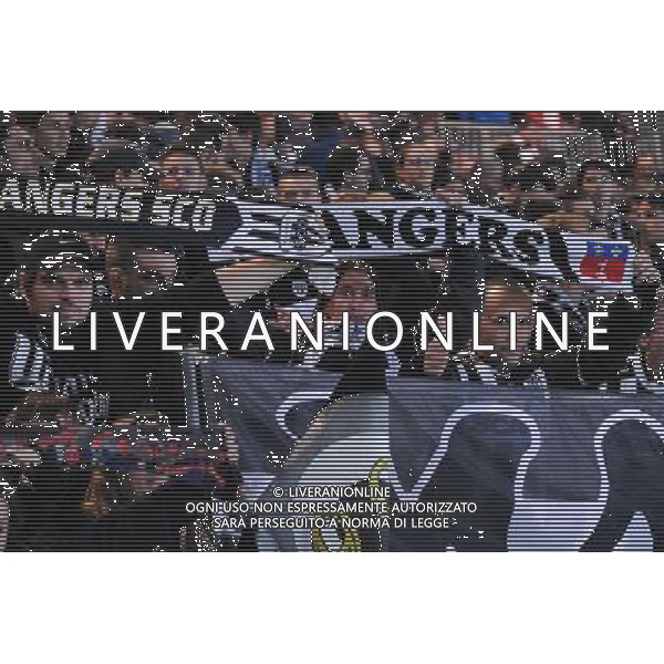 supporters Angers - 01.12.2015 - Angers / PSG - 16eme journee Ligue 1 Photo : Nolwenn Le Gouic / Icon Sport AG ALDO LIVERANI SAS ONLY ITALY