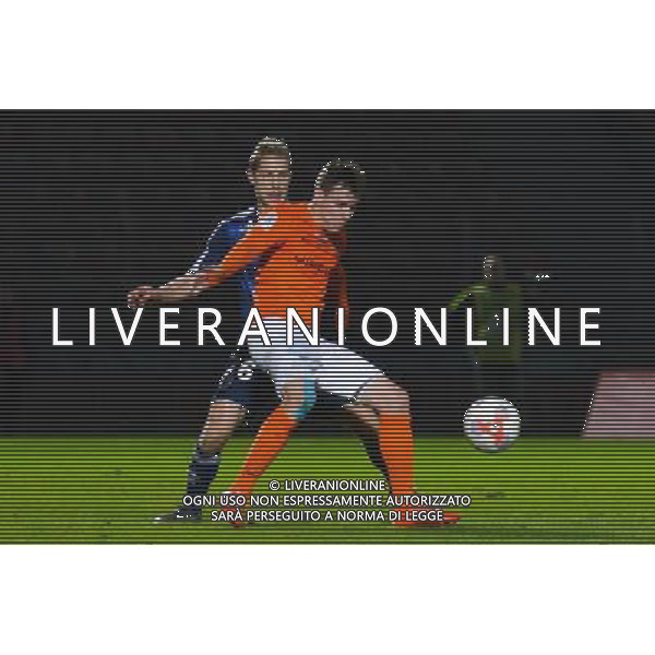 Romain Grange / Boris Mahon De Monaghan - 01.12.2015 - Creteil / Paris FC - 17eme journee de Ligue 2 Photo : Anthony Dibon / Icon Sport AG ALDO LIVERANI SAS ONLY ITALY