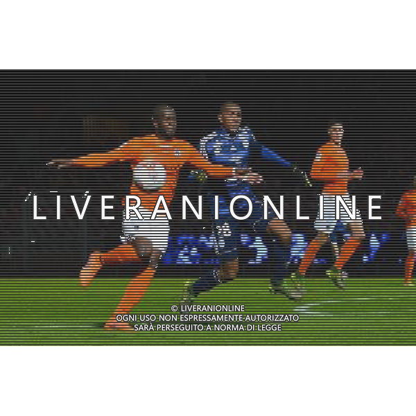 Herve Lybohy / Faneva Ima Andriatsima - 01.12.2015 - Creteil / Paris FC - 17eme journee de Ligue 2 Photo : Anthony Dibon / Icon Sport AG ALDO LIVERANI SAS ONLY ITALY