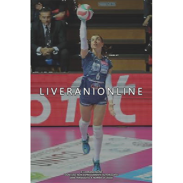 Campionato Serie A1 Master Group Sport - 9¡ giornata Bergamo 2-12-2015 PalaNorda Foppapedretti Bergamo vs Nordmeccanica Piacenza nella foto Alessia Gennari (Bergamo) foto Roberto Garavaglia - ag. Aldo Liverani sas