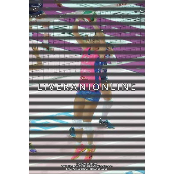 Campionato Serie A1 Master Group Sport - 9¡ giornata Bergamo 2-12-2015 PalaNorda Foppapedretti Bergamo vs Nordmeccanica Piacenza nella foto Alessandra Petrucci (Piacenza) foto Roberto Garavaglia - ag. Aldo Liverani sas