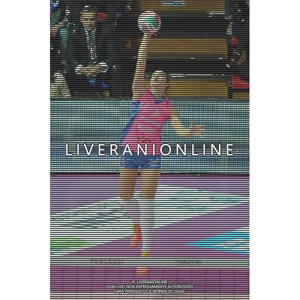 Campionato Serie A1 Master Group Sport - 9¡ giornata Bergamo 2-12-2015 PalaNorda Foppapedretti Bergamo vs Nordmeccanica Piacenza nella foto Laura Melandri (Piacenza) foto Roberto Garavaglia - ag. Aldo Liverani sas
