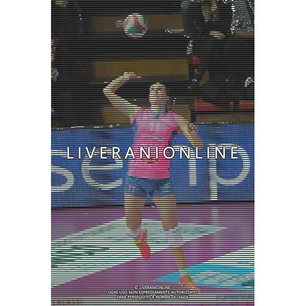 Campionato Serie A1 Master Group Sport - 9¡ giornata Bergamo 2-12-2015 PalaNorda Foppapedretti Bergamo vs Nordmeccanica Piacenza nella foto Alessandra Petrucci (Piacenza) foto Roberto Garavaglia - ag. Aldo Liverani sas