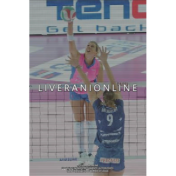 Campionato Serie A1 Master Group Sport - 9¡ giornata Bergamo 2-12-2015 PalaNorda Foppapedretti Bergamo vs Nordmeccanica Piacenza nella foto Indre Sorokaite (Piacenza) foto Roberto Garavaglia - ag. Aldo Liverani sas