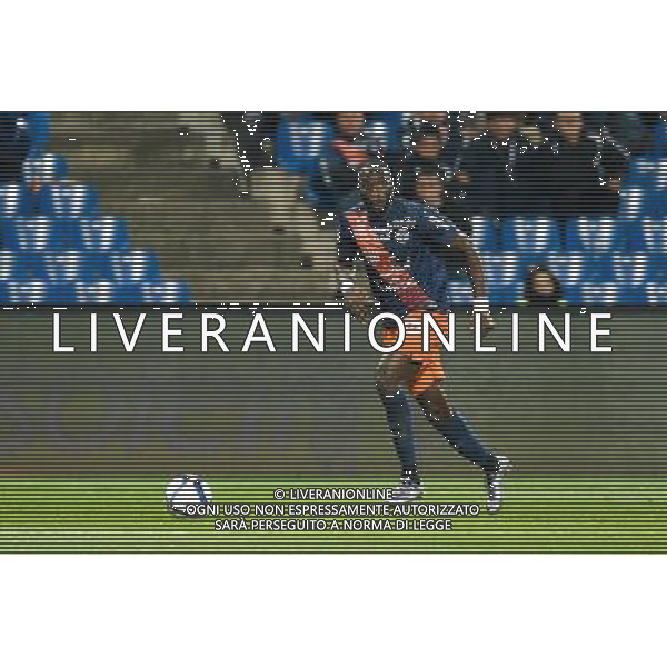 Mustapha Yatabare - 02.12.2015 - Montpellier / Gazelec Ajaccio - 16eme journee de Ligue 1 Photo: Alexandre Dimou / Icon Sport/ AGENZIA ALDO LIVERANI SAS - ITALY ONLY EDITORIAL USE ONLY